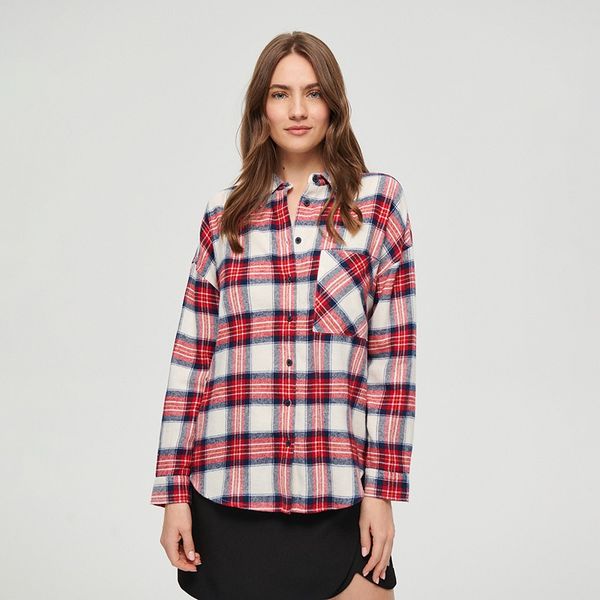 House House - Flanelska karirana košulja - Šarena