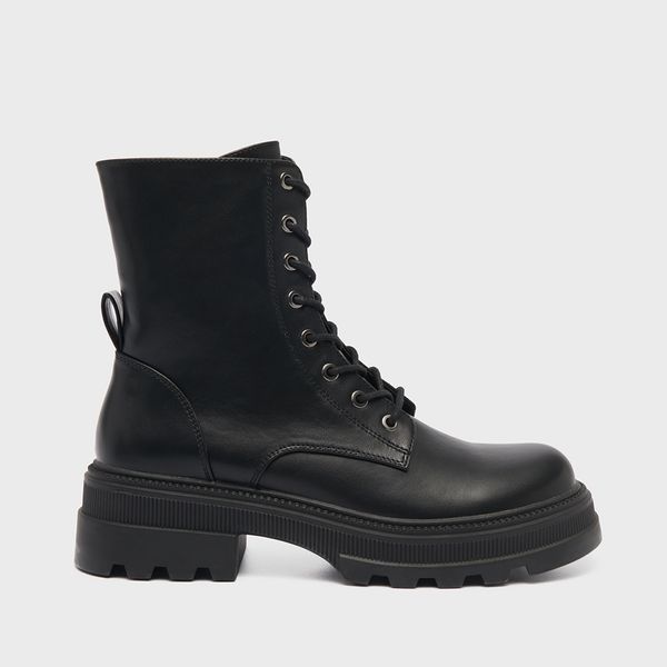 House House - Gležnjače od umjetne kože - Crna