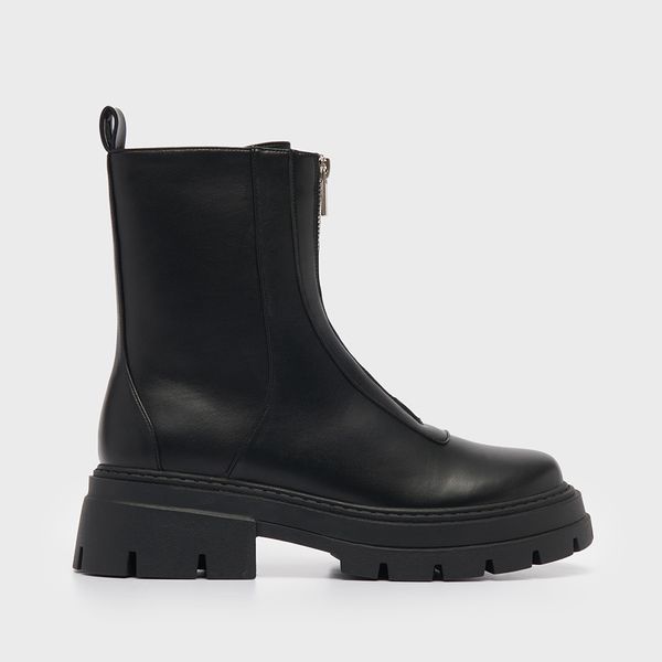 House House - Gležnjače od umjetne kože - Crna