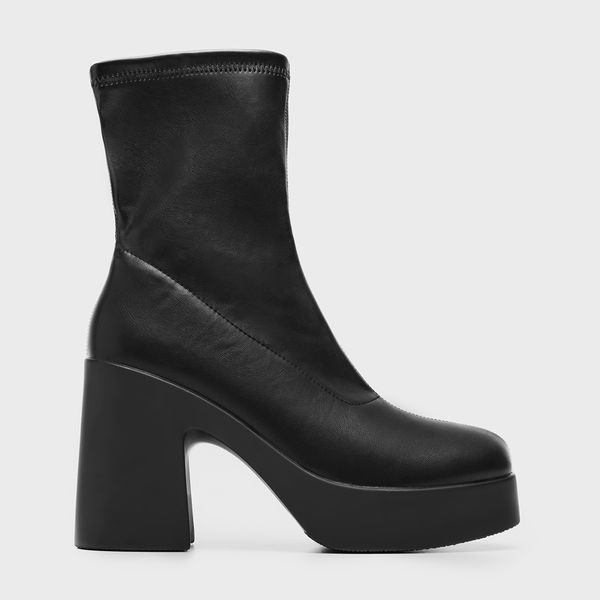 House House - Gležnjače s platformom - Crna