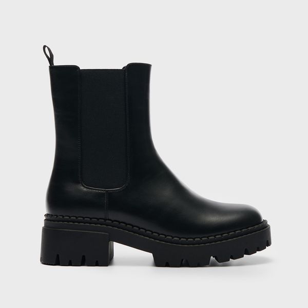 House House - Gležnjače s platformom - Crna