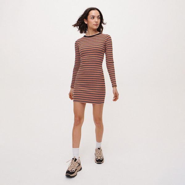 House House - Haljina dugih rukava - Šarena