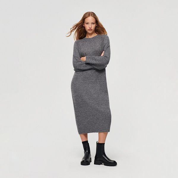 House House - Haljina od žerseja - Siva