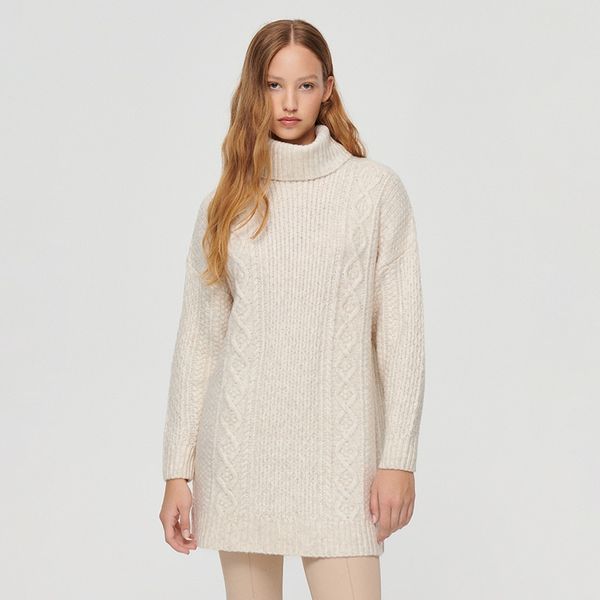 House House - Haljina od žerseja - Slonovača