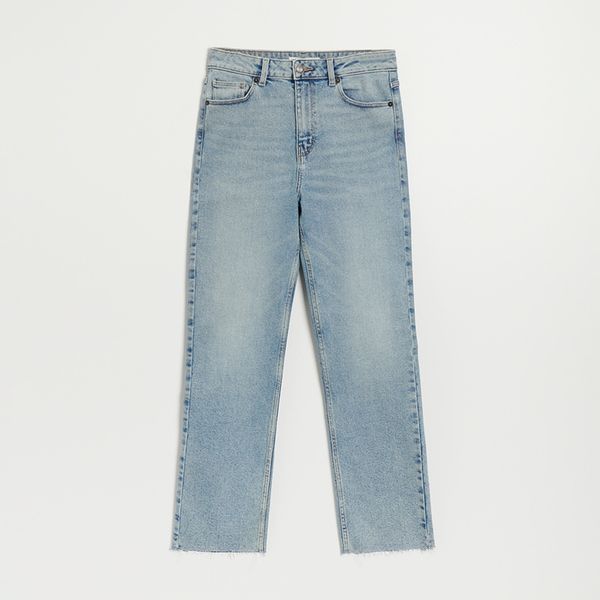 House House - Hlače s ravnim nogavicama - Plava