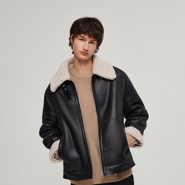 House House - Jakna od umjetne kože - Crna