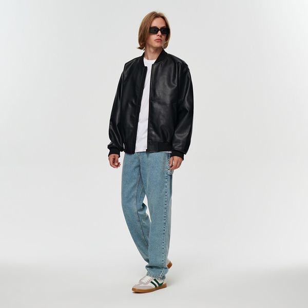 House House - Jakna od umjetne kože - Crna