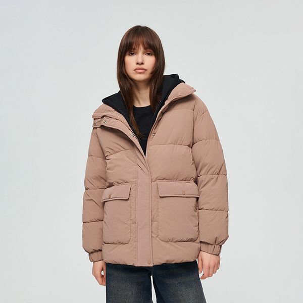 House House - Jakna s podignutim ovratnikom - Smeđa