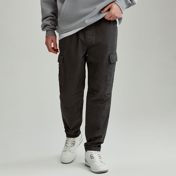 House House - Jogger hlače s cargo džepovima - Siva