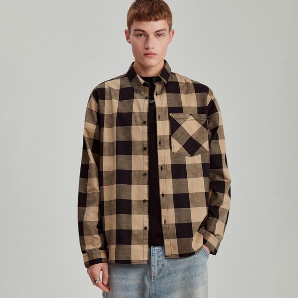 House House - Karirana košulja - Bež