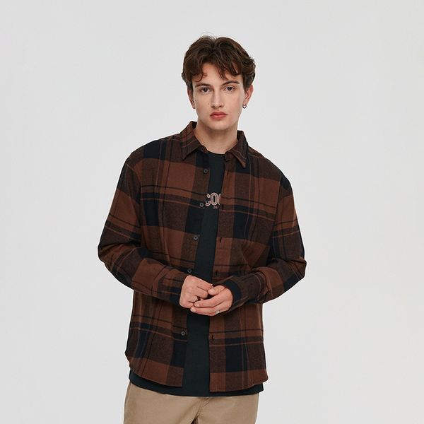 House House - Karirana košulja - Bordo