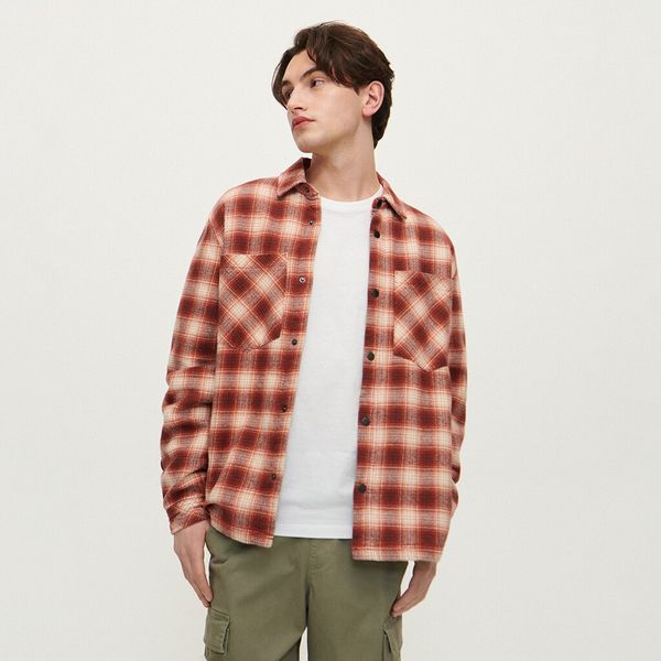 House House - Karirana košulja-jakna - Šarena