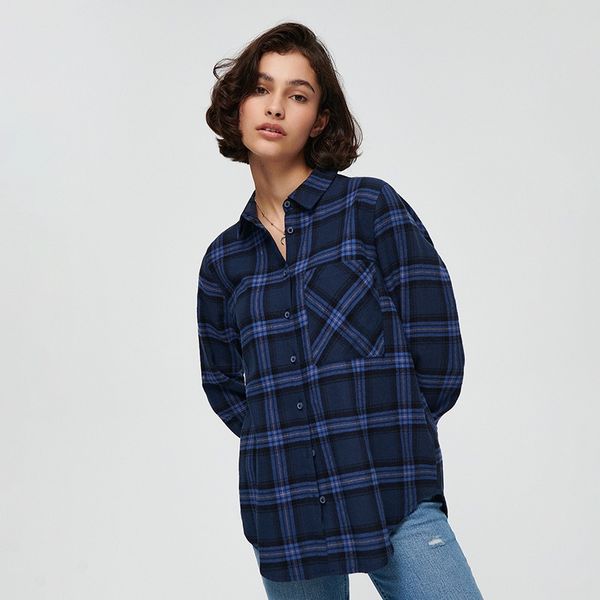 House House - Karirana pamučna košulja - Šarena