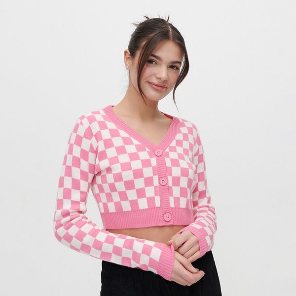 House House - Karirana vesta - Šarena