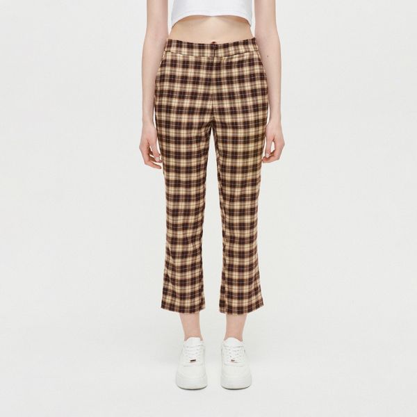 House House - Karirane hlače - Šarena