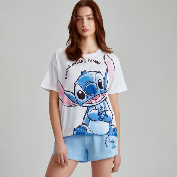 House House - Komplet dvodijelne pidžame Lilo & Stitch - Šarena