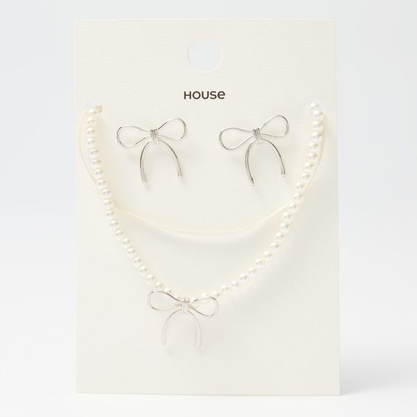 House House - Komplet nakita - Srebrna