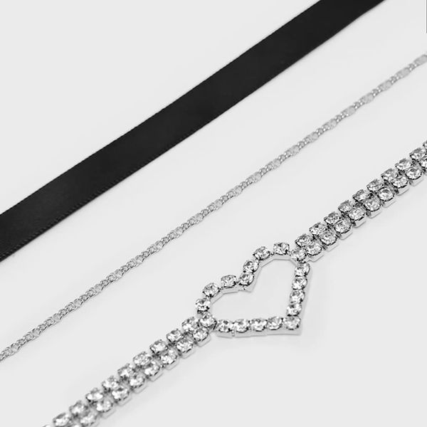 House House - Komplet od 3 ogrlice - Srebrna