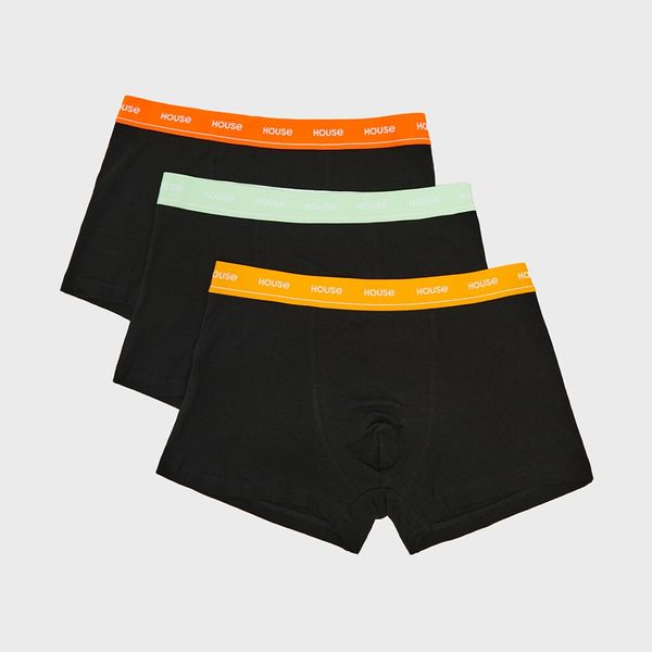 House House - Komplet od 3 para bokserica - Šarena