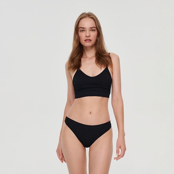 House House - Komplet od 3 para gaćica - Crna