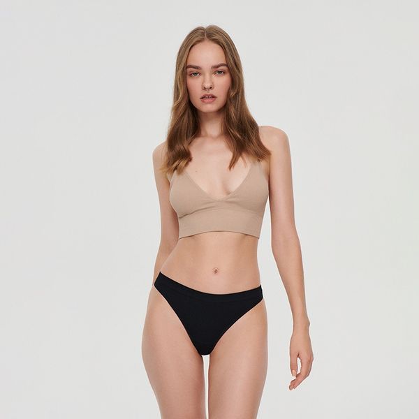 House House - Komplet od 3 para tangi - Crna