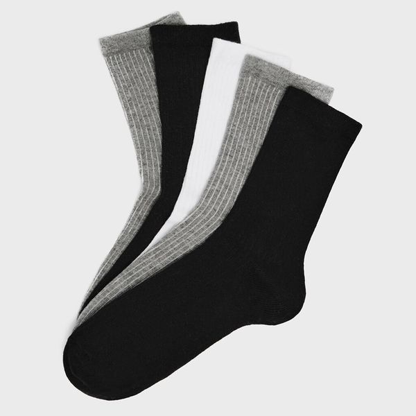 House House - Komplet od 5 para dugih čarapa - Šarena