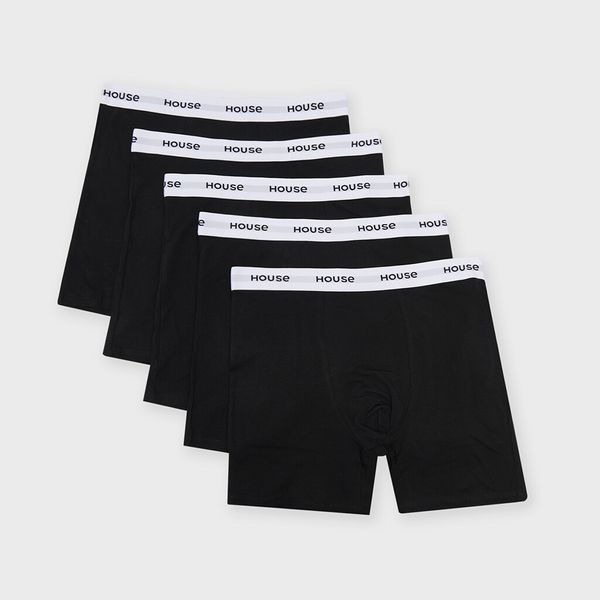 House House - Komplet od 5 pari bokserica - Šarena