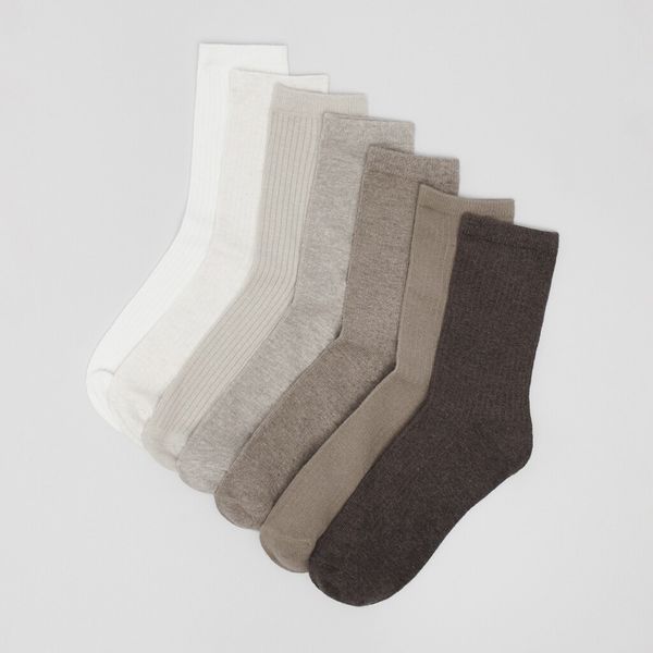 House House - Komplet od 7 pari čarapa - Šarena