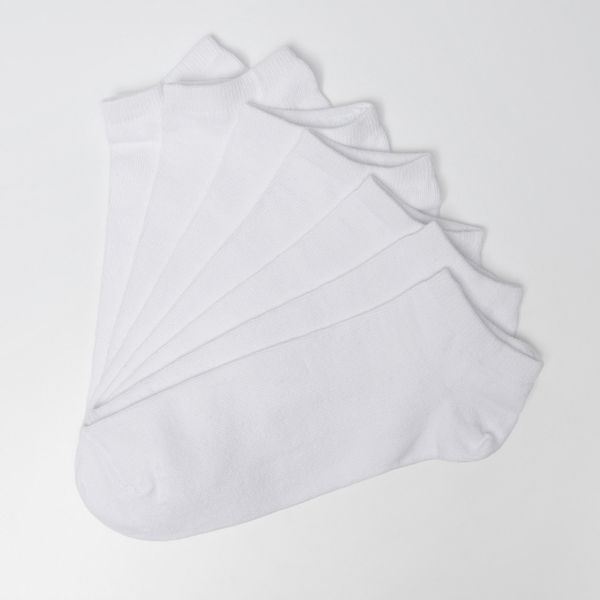 House House - Komplet od 7 pari stopalica - Bijela