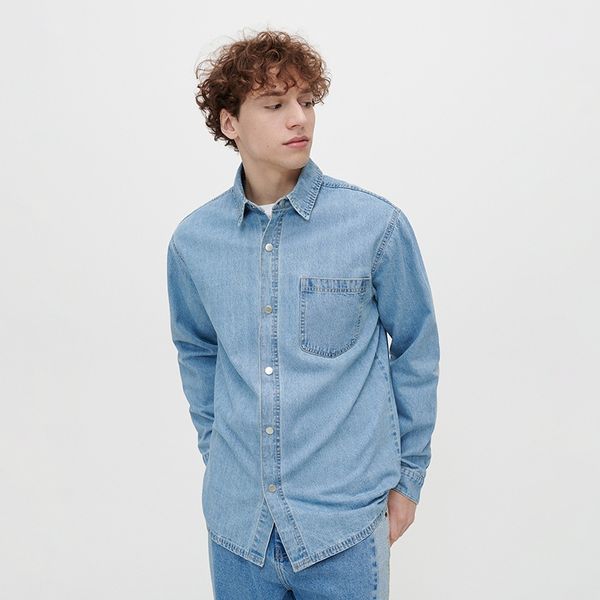 House House - Košulja od trapera - Plava