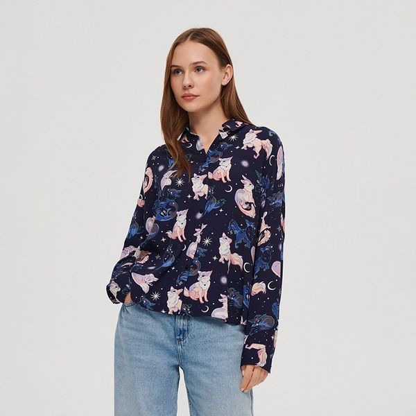 House House - Košulja od viskoze - Šarena