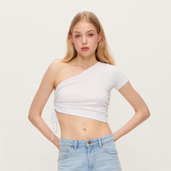 House House - Kratka bluza - Bijela