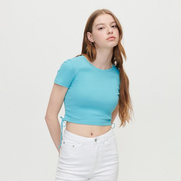 House House - Kratka bluza - Tirkizna