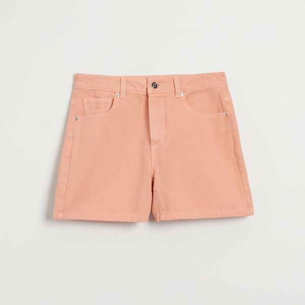 House House - Kratke hlače od trapera s visokim strukom - Narančasta