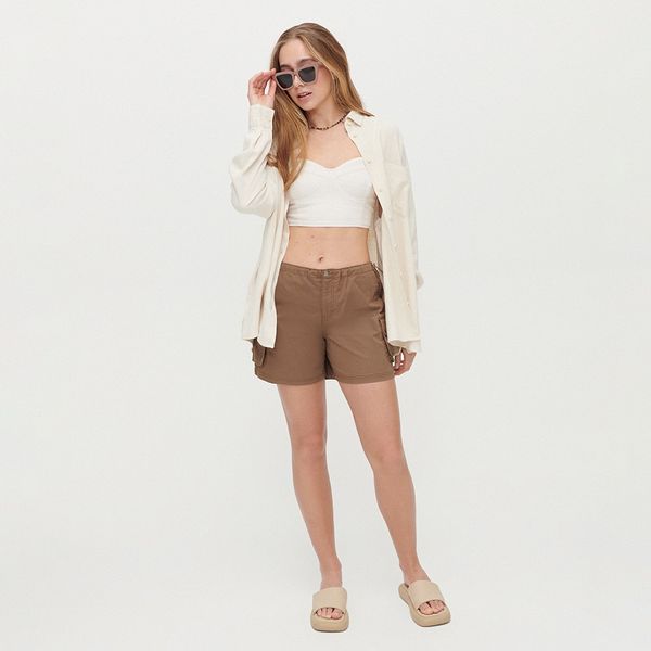 House House - Kratke hlače s cargo džepovima - Smeđa