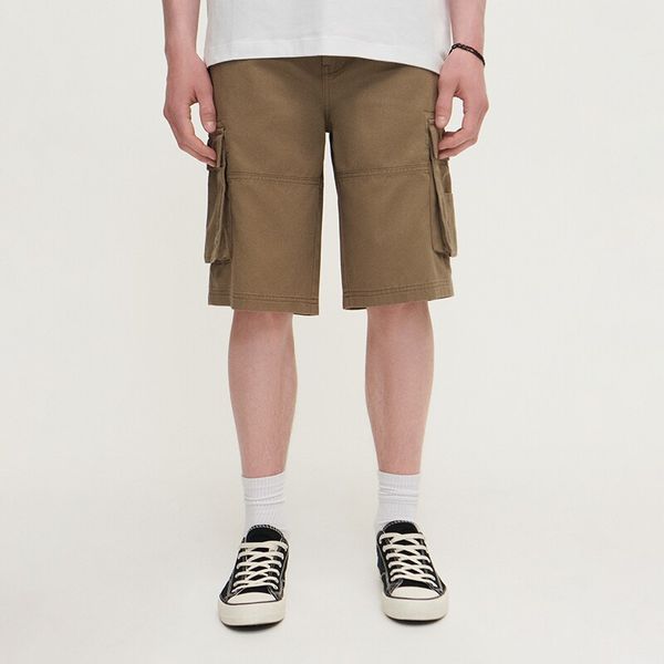 House House - Kratke hlače s kargo džepovima - Boja zemlje