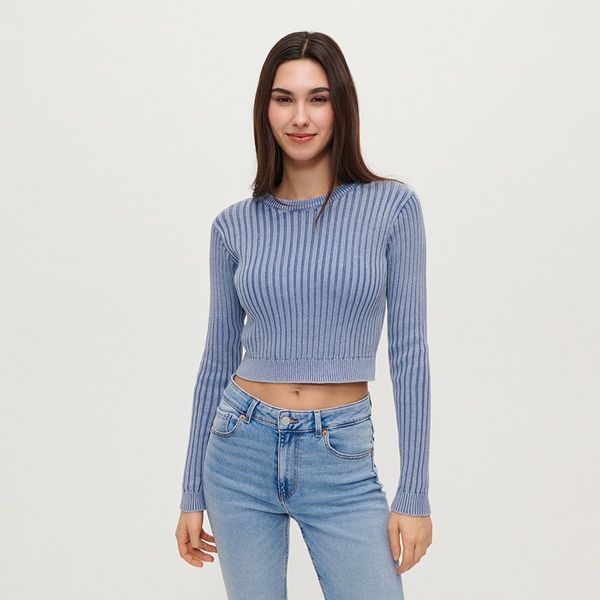 House House - Kratki džemper - Plava