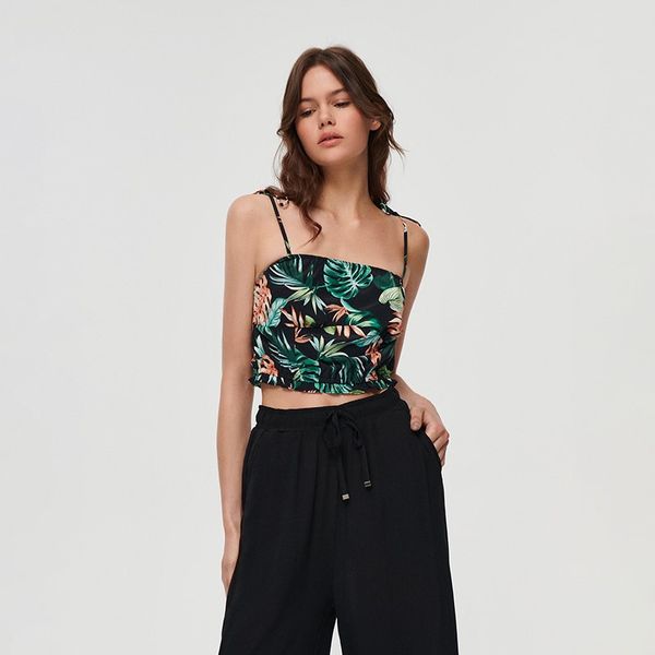 House House - Kratki top - Šarena