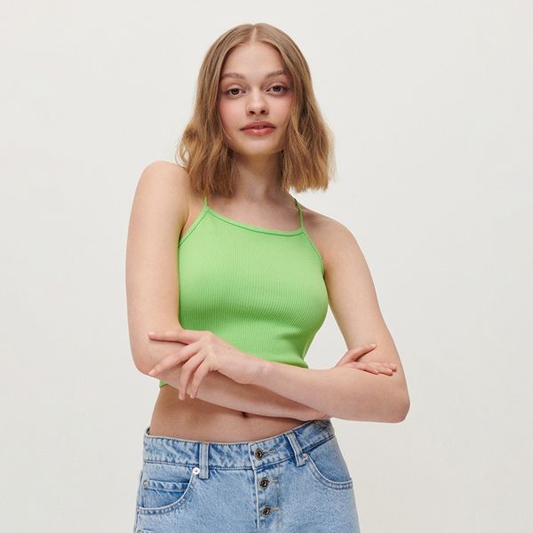 House House - Kratki top - Zelena