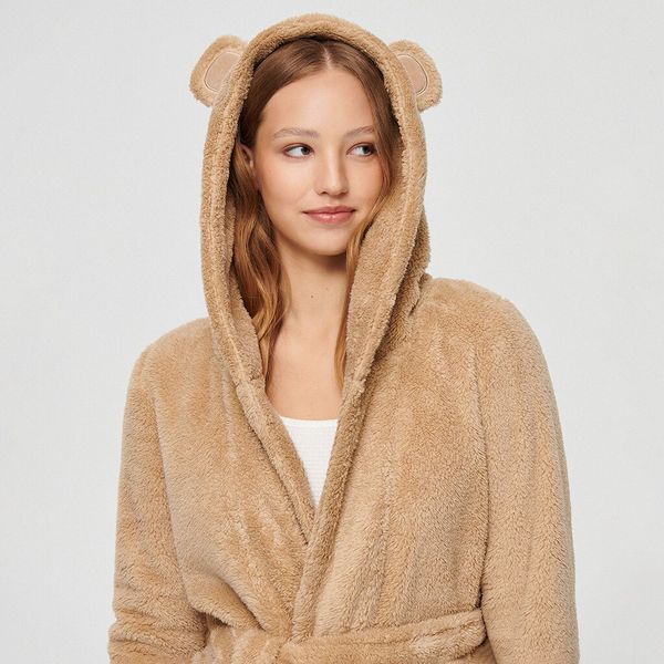 House House - Kućni ogrtač s kapuljačom - Šarena