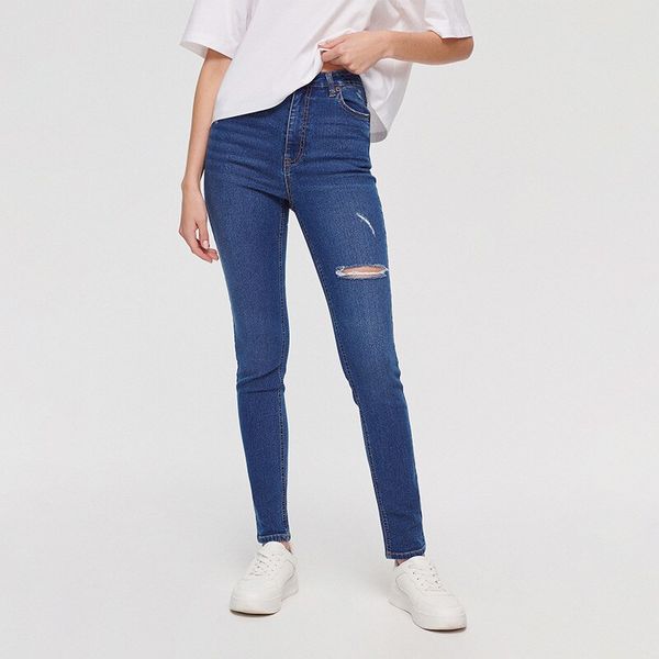 House House - Ladies` jeans trousers - Tamnoplava