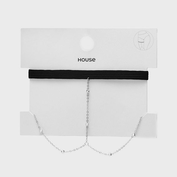 House House - Lančić za tijelo - Srebrna