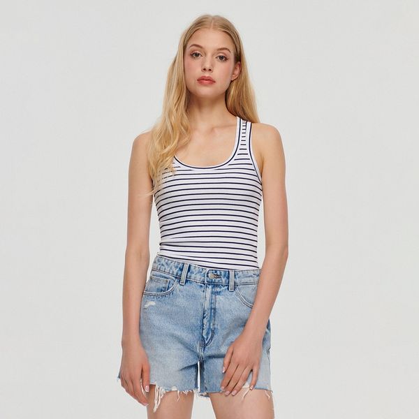 House House - Majica bez rukava - Prugasta