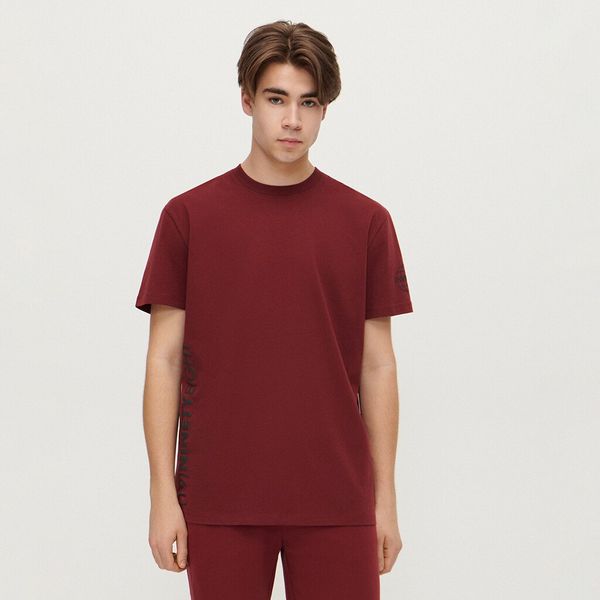 House House - Majica kratkih rukava - Bordo
