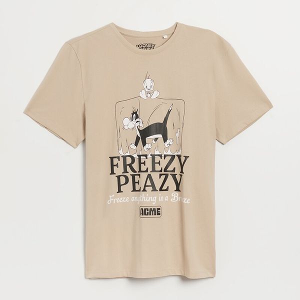 House House - Majica kratkih rukava Looney Tunes - Narančasta