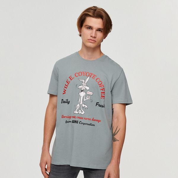 House House - Majica kratkih rukava Looney Tunes - Siva