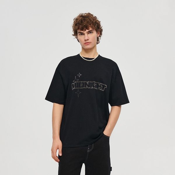 House House - Majica kratkih rukava s natpisom - Crna