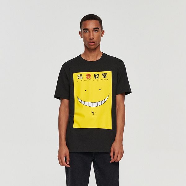 House House - Majica kratkih rukava s printom Assassination Classroom - Crna