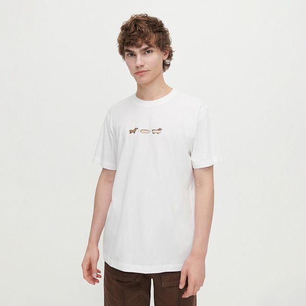 House House - Majica kratkih rukava s printom - Bijela