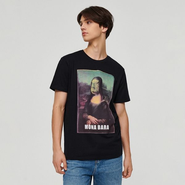 House House - Majica kratkih rukava s printom - Crna